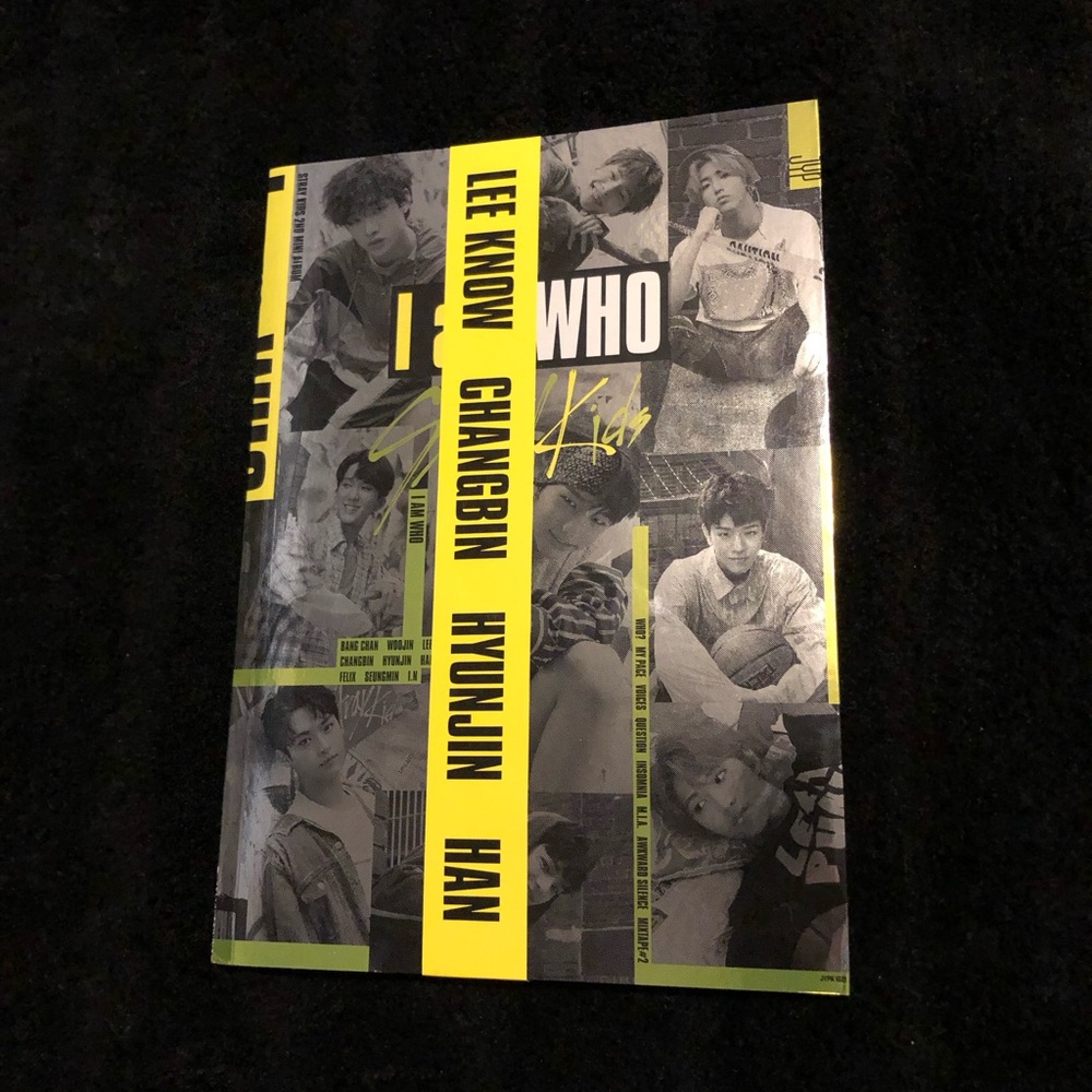 Stray Kids I Am Who Album No Photocards comes with a I.N Poster Kpop